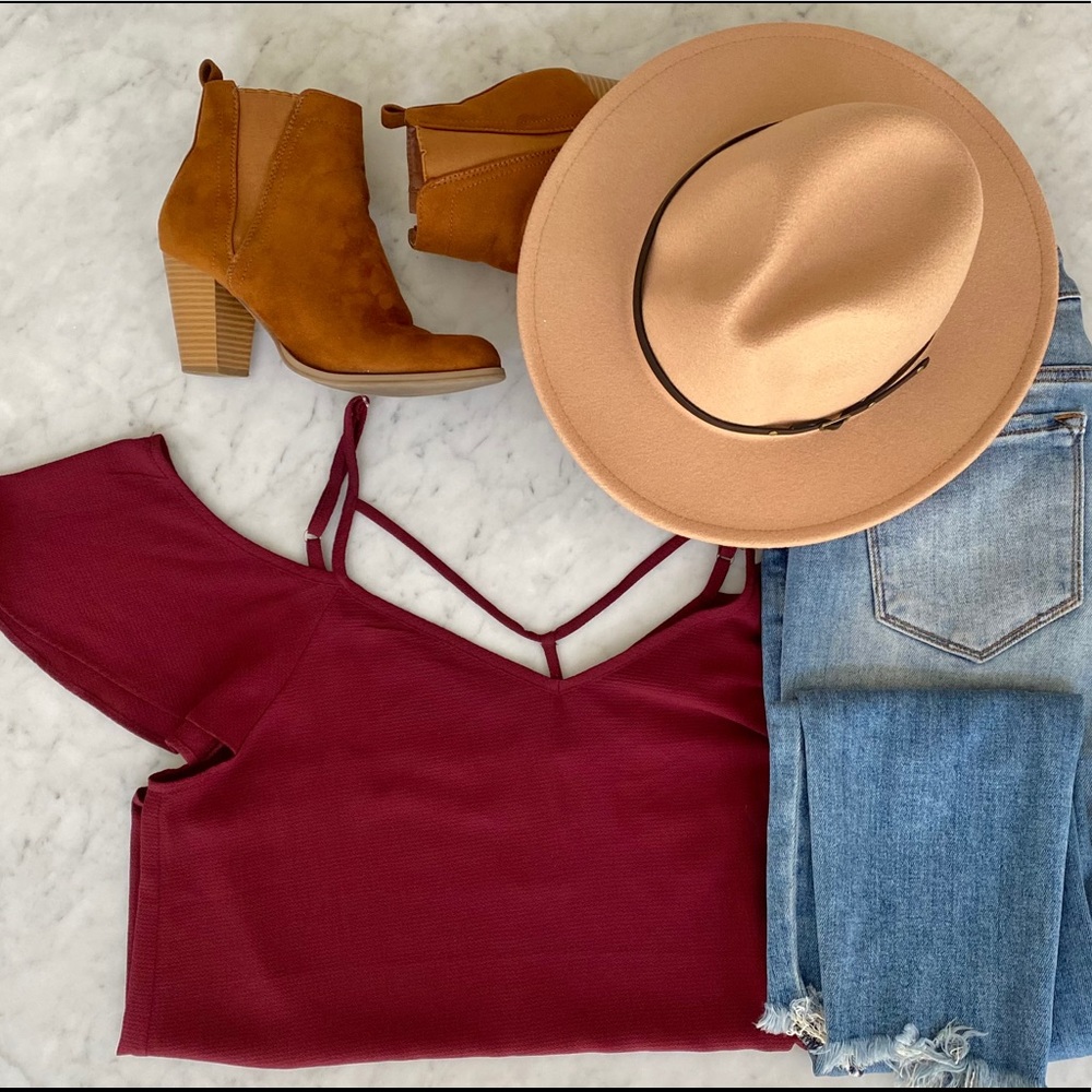 Off the shoulder top